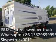 ISUZU street sweeper washer vehicle for sale, ISUZU road cleaning truck for sale, ISUZU road sweeper truck