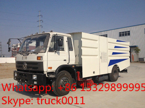  170hp road sweeper for sale, street sweeping vehicle with factory price,