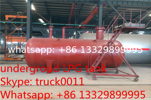 hot sale 10,000L underground propane gas storage tank, factory sale best price bulk buried 10,000L lpg gas storage tank