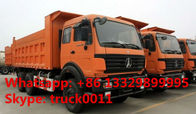 hot sale North Benz Euro 3 290hp dump tipper truck for sale, best price North Benz 6*4 LHD 30tons dump tipper truck