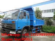 Cummins 190hp dongfeng brand 10tons dump truck for sale, factory sale best price dongfeng 153 LHD 4*2 dump tipper truck