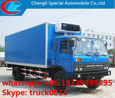 4x2 dongfeng 8 ton to 15 ton refrigerated van, hot sale best price Cummins 170hp dongfeng brand refrigerated truck
