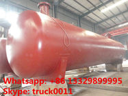 ASME standard underground lpg gas storage tank, 24ton buried propane gas storage tank, lpg gas storage tank for sale