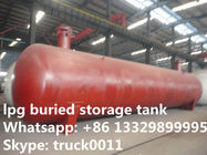 CLW brand best price 20ton under ground lpg gas storage tank , 50cbm bulk storage buried propane gas storage tank