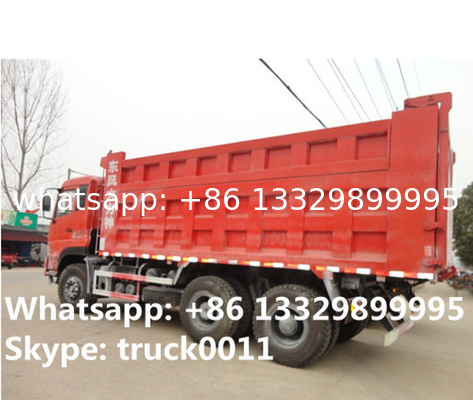 factory direct sale dongfeng dalishen 6*4 30ton dump truck for sale, 10 wheels sand transporting dump truck for sale