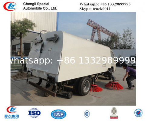 factory sale forland small RHD road sweeper truck for sale,best price FORLAND RHD street sweeping vehicle for sale