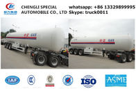 ASME SONCAP 56000L LPG gas tank semi trailer,best price CLW Brand 56cubic meters lpg gas propane trailer for sale