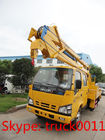 best price ISUZU 16m overhead working truck for sale, best priceJapan brand 14m-16m hydraulic bucket truck for sale