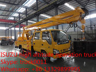 best price ISUZU 16m overhead working truck for sale, best priceJapan brand 14m-16m hydraulic bucket truck for sale