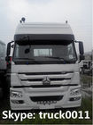 ZZ4257N3241W LHD tractor head truck for trailers, hot sale HOWO 371hp tractor head
