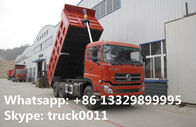 factory sale best price dongfeng  dalishen 6*4 25ton dump truck,  hot sale high quality mining 340hp dump tipper truck
