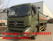 dongfeng tianlong 6*4 20cbm-25cbm oil tank truck for sale,factory sale dongfeng 20,000Liters military diesel tank truck