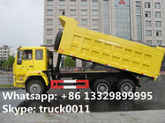 best price Foton Auman 6*4 LHD dump tipper truck for sale, factory direct sale FOTON AUMAN 25tons dump truck for stones