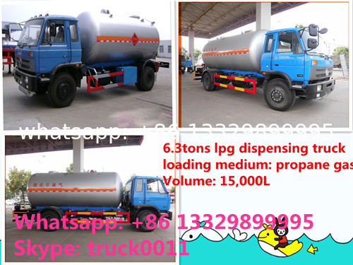 best price 8cubic meters lpg gas dispensing truck for sale, hot sale 8,000L lpg gas propane delivery tank truck