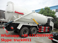 factory direct sale best price dongfeng tianlong 6*4 16cbm vacuum truck for sale, 245hp 16cbm sludge tank truck for sale