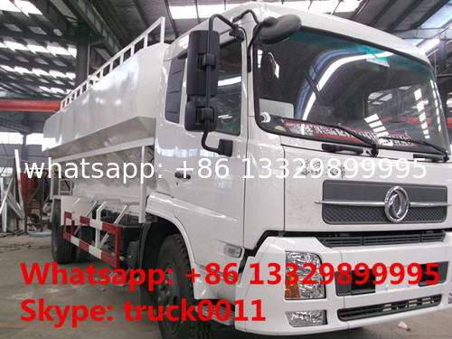 dongfeng 4*2 LHD 170hp 12cbm bulk feed delivery truck for sale, farm-oriented and livestock feed pellet transportd truck