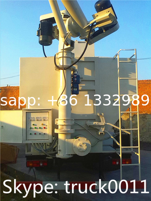 dongfeng 4*2 LHD 170hp 12cbm bulk feed delivery truck for sale, farm-oriented and livestock feed pellet transportd truck
