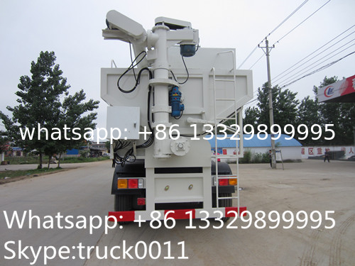 50cbm poultry animal feed tank trailer for sale, CLW best price 25ton animal feed transported tank trailer for sale