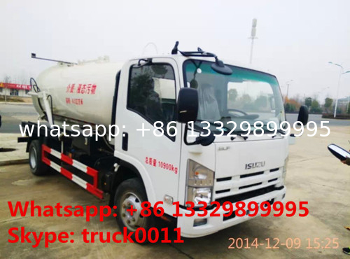 2020s new best price ISUZU vacuum truck for sale, ISUZU sewage suction truck for sale, sludge tank truck for sale