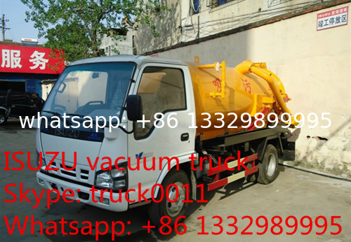 2020s new best price ISUZU vacuum truck for sale, ISUZU sewage suction truck for sale, sludge tank truck for sale