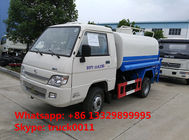 forland new 4*2 LHD mini 3cbm water tank truck for sale, hot sale best price forland brand 3,000L small cistern truck