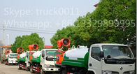 high quality and best price water truck with spraying machine for sale, Best quality dongfeng 4X2 water spraying truck