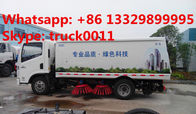 high quality and best price IVECO yuejin brand road sweeper truck for sale, hot sale YUEJIN brand road sweeper truck