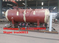 6MT skid mounted lpg propane gas refilling plant for filling gas cylinders for sale, mobile skid lpg gas refilling plant
