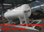 Hot sale 5metric tons lpg gas tank with refilling system for gas cylidners filling, 5MT skid lpg gas refilling plant
