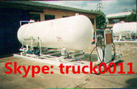 120,000L mobile skid-mounted lpg gas refilling plant for 1-150kgs steel gas cylinders, skid lpg gas station for sale