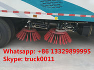Cheap hot-sale small street sweeper truck, cheapest price dongfeng road sweeper truck for sale(2m3 water tank+5m3 wastes