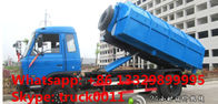 hot sale DONGFENG brand 12cubic meters hydraulic lift arm garbage truck,best price hook lift garbage truck for sale