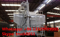 good price 10tons hydraulic system bulk feed delivery truck for sale, 20cbm poultry feed body mounted on truck for sale