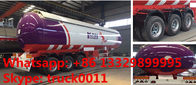best price ASME standard lpg gas storage tank trailer for sale, China best price road transported propane gas tank