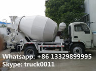 high quality and competitive price 3cbm Yuejin cement mixer truck for sale, factory sale best price small mixer truck