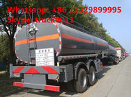 2 axles 25cubic meters chemical tank trailer for sale,2017s factory sale best price 25,000Liters chemical tank trailer