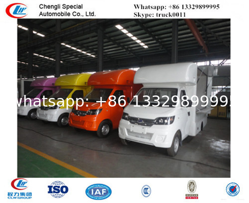factory sale Karry mobile food truck for sale, 2017 Best price small style gasoline Vending van Carts for sale