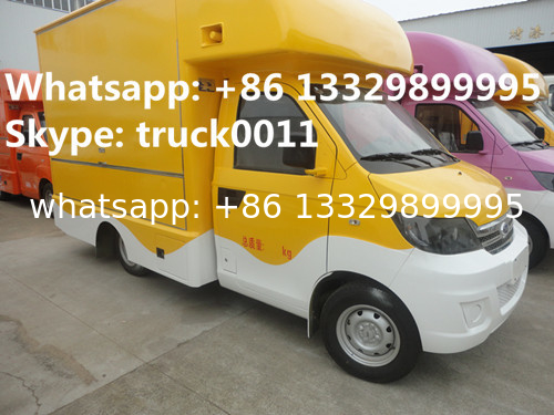 factory sale Karry mobile food truck for sale, 2017 Best price small style gasoline Vending van Carts for sale
