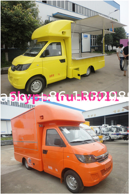 factory sale Karry mobile food truck for sale, 2017 Best price small style gasoline Vending van Carts for sale