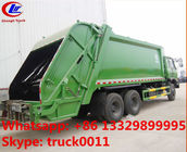 hot sale best price dongfeng 4*2 LHD 18cbm compactor garbage truck. factory sale dongfeng 16m3 garbage compactor truck