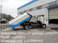 4*2 Dongfeng Hydraulic lifter Garbage Trucks 3tons 5tons 6tons 8tons for sale, dongfeng hook lift garbage truck for sale