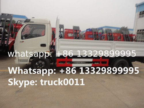 Hot sale dongfeng 4*2 3tons-5tons light duty cargo truck, factory direct sale 5tons light duty dump cargo truck