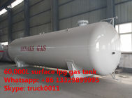 CLW brand 50m3 lpg storage tank price, ASME standard 50,000L surface bullet type bulk lpg gas storage tank for sale