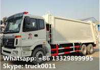 Foton Auman 6*4 LHD 18m3 garbage compactor truck for sale, factory sale new brand cheaper 18cbm compacted garbage truck