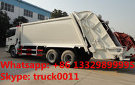 Foton Auman 6*4 LHD 18m3 garbage compactor truck for sale, factory sale new brand cheaper 18cbm compacted garbage truck