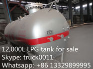 best price bullet type 12cubic meters cooking gas storage tank for sale, ASME 5MT surface lpg gas storage tank for sale