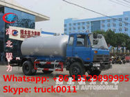 factory supply 3metric tons lpg cooking gas delivery truck, hot sale best price 7 cubic meters propane gas tank truck