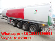 4 axles carbon steel fuel tank trailer 50000 liters fuel tank semi trailer fuel tank semi trailer for sale
