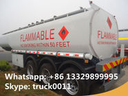 Kenya oil gasoline diesel petrol 35000L~60000Liters tanker truck trailer 3 axles 35000L fuel tanker trailer for sale