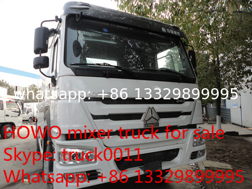 SINO TRUK HOWO 6*4 RHD 8m3 cement mixer truck for sale, new  Euro 2 diesel 336HP 8m3 HOWO concrete mixer truck for sale